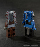 Custom LOINCLOTH for Minifigures Flexible Plastic -Pick Color!-