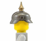 Brickarms PICKELHAUBE German WWI Helmet for Custom Minifigures -Pick your Color!