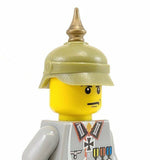 Brickarms PICKELHAUBE German WWI Helmet for Custom Minifigures -Pick your Color!