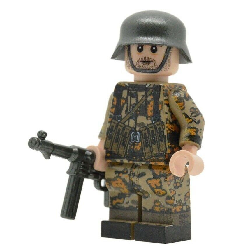 WW2 Soldier in Splinter Camo Jacket (stg44) Minifigure - United Bricks –  Nashvegas Bricks