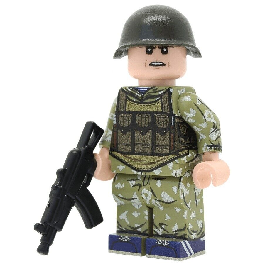 Russian FSB Special Forces A Group Soldier V1 Custom Minifigure Russian FSB Special Forces A Group Soldier V1 Custom Minifigure