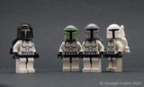 Arealight Custom MANDALORIAN Helmet for Star Wars Minifigs -Pick your Color!