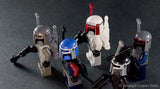 Arealight Custom MANDALORIAN Helmet for Star Wars Minifigs -Pick your Color!