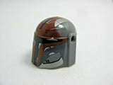 Arealight Customs MANDALORIAN HELMET Minifigure Scale -Pick Style-