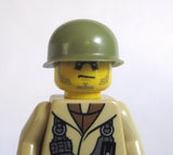 Brickarms M1 Steel Pot Helmet for WWII Custom Minifigures -Pick your Color!-