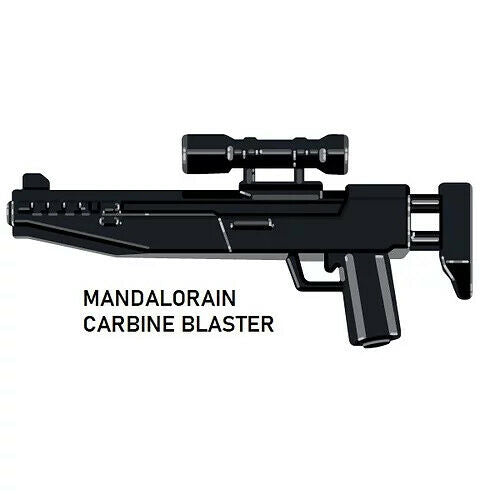Mandalorian Carbine Blaster for Minifigures -Pick Color!- Star Wars  NEW