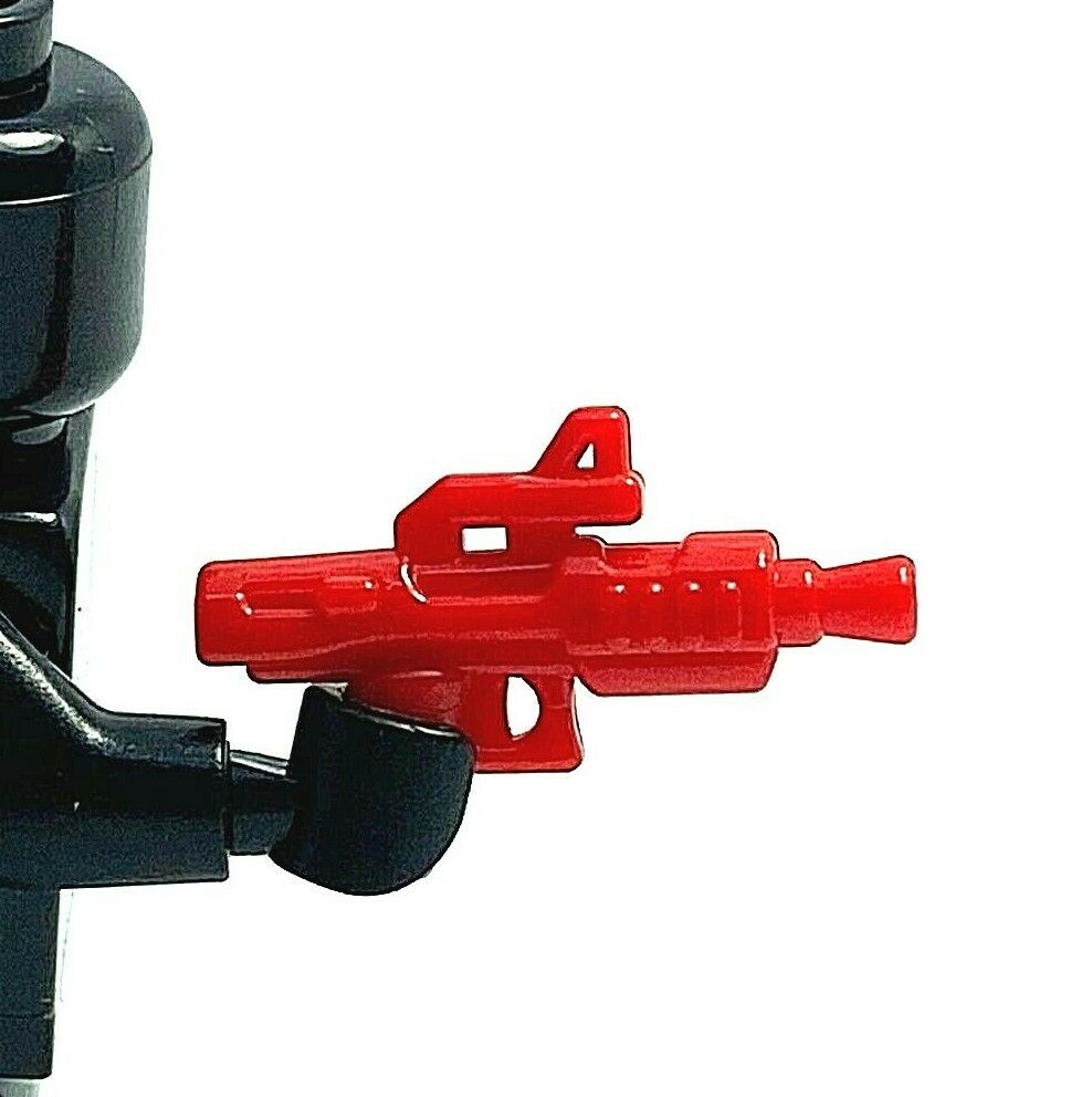 NEW Lego Minifigure Red Mini Blaster - Actually Shoots Fire Ball