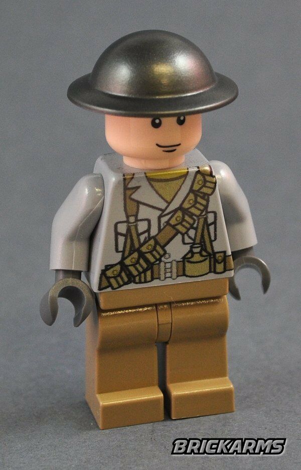 Brickarms BRODIE HELMET WW1 British for Minifigures Pick your