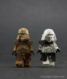 Custom PAULDRON 2 Sided for MINIFIGS Star Wars Soft Mold -Pick Your Color!-