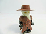 Custom PLAGUE DOCTOR Minifigure  Medieval, Castle, Assassins  (Brown)