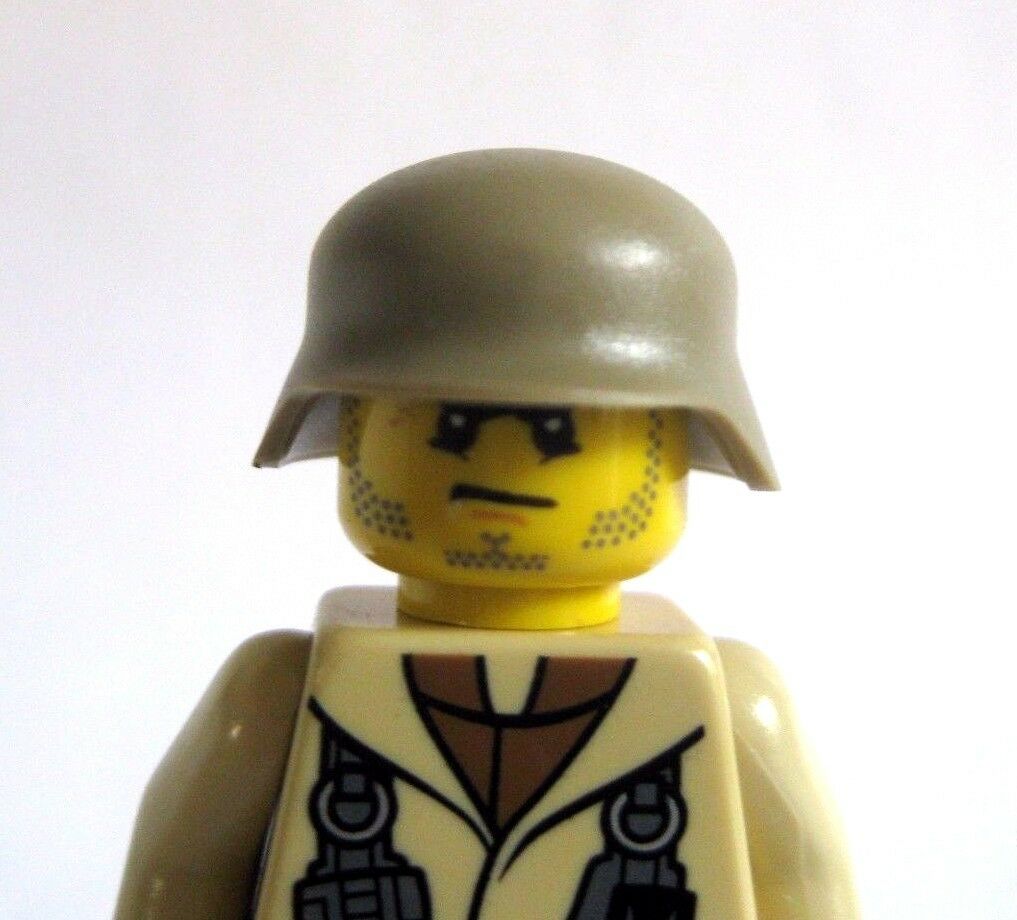 Brickarms STAHLHELM German WW2 Helmet Headgea for Minifigures -Pick yo