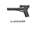 LL-30 Blaster (2 pc lot) for Minifigures -Pick Color!- Star Wars  NEW