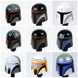 Custom MANDALORIAN HELMET for Star Wars Minifigures -Pick Color!- Clones