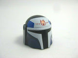 Arealight Customs MANDALORIAN HELMET Minifigure Scale -Pick Style-