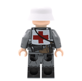 WW2 German Medic Minifigure - United Bricks