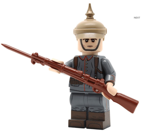 WW1 German Soldier (Early War) Minifigure -  United Bricks