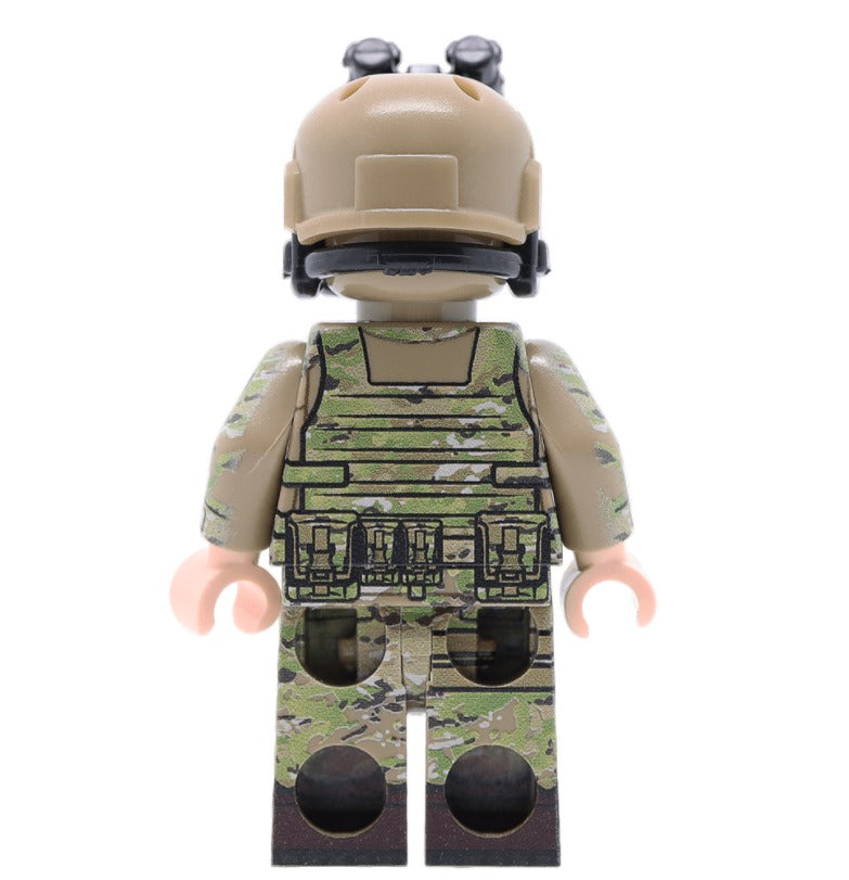 Royal Marine Commando Light Flesh Minifigure United Bricks