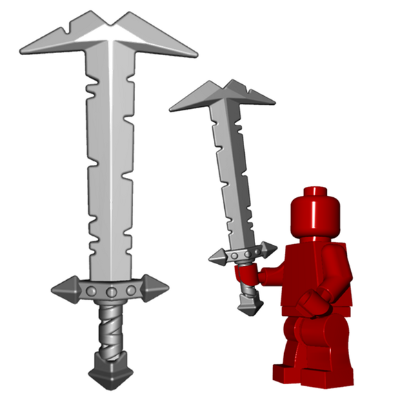 Custom Orc Greatsword for Minifigures LOTR Castle -Pick your Color