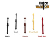 Custom Pilum Roman Weapon for Minifigures -Pick your Color! Castle -NEW