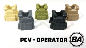 Brickarms OPERATOR Combat VEST PCV for Custom Minifigures -Pick your Color!-