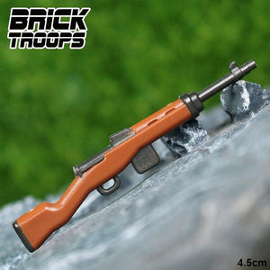 Custom Gewehr 43 Rifle Weapon 1355 for Minifigures  -NEW- Brick Troops Leyile