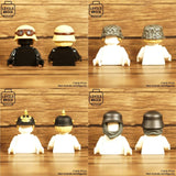 Leyile Brick Custom Military Headgear Helmets for Minifigures -Pick Style!