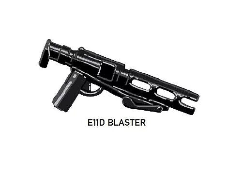 E11D Death Trooper Blaster for Minifigures -Pick Color!- Star Wars  NEW