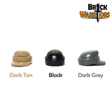 Custom FIELD CAP for  Minifigures -Pick your Color! WWII Soldier Infantry