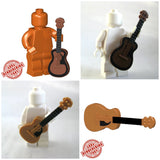 Custom ACOUSTIC GUITAR Instrument for Custom Minifigures -Pick Your Style!-