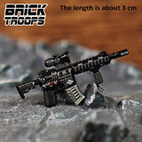 Custom M4 Rifle Variants for Minifigures -Pick Color!-  NEW Brick Troops Leyile