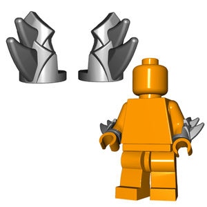 Custom Bladed Vambraces Arm Armor for  Minifigures -Pick Color!