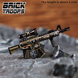 Custom M4 Rifle Variants for Minifigures -Pick Color!-  NEW Brick Troops Leyile