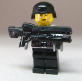 Brickarms XRG RAILGUN for Mini-figures -Spartans Space Marines -NEW- Gunmetal