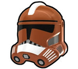 Arealight Phase 2 Clone Trooper Helmet for Star Wars Minifigs -Pick Color!