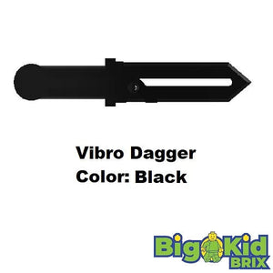 Bigkidbrix OVERMOLDED VIBRO DAGGER for Minifigures -Pick Color!- NEW