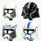 Clone Army Customs Realistic HEAVY Trooper HELMET SW Minifigures -Pick Style!-