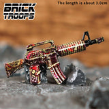 Custom M4 Rifle Variants for Minifigures -Pick Color!-  NEW Brick Troops Leyile