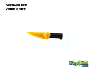 Bigkidbrix OVERMOLDED VIBRO KNIFE for Minifigures -Pick Color!- NEW