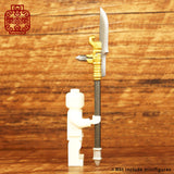 Leyile Halberd Soldier Accessories for Minifigures -Pick Style!