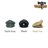 Brickwarriors CRUSHER CAP for Soldier Minifigures -Pick your Color!-