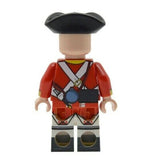 British Army Soldier (Revolutionary War) Custom Minifigure  - United Bricks