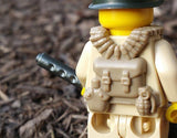 Brickarms US GUNNER VEST WW2 for Custom Minifigures -Pick your Color!-