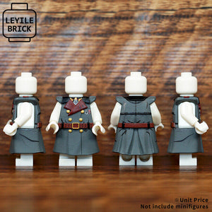 Leyile Brick Custom Coats Jackets for Minifigures -Pick Style