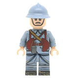 WW1 French Soldier with Chauchat Minifigure - United Bricks
