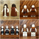 Leyile Brick Custom Coats Jackets for Minifigures -Pick Style