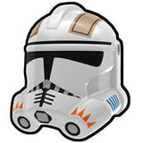 Arealight Phase 2 Clone Trooper Helmet for Star Wars Minifigs -Pick Color!