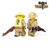 Brickwarriors BRITISH SUSPENDERS for WWII Minifigures -Pick your Color!-