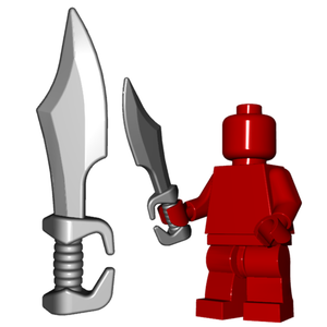Custom Spartan Sword for Minifigures -Pick your Color! -NEW