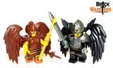 Custom Harpy Armor for Minifigures -Pick your Color! NEW