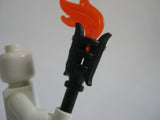 Brickwarriors Custom TORCH for  Minifigures LOTR Knight King Castle